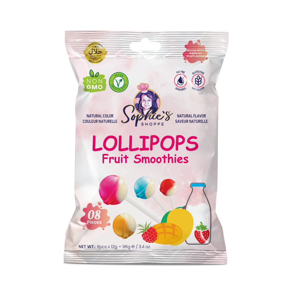 Lollipops 96gm Fruit Smoothies GR-0033