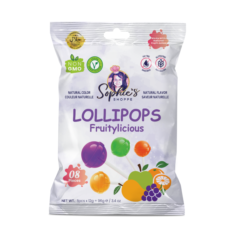 Lollipops Fruitylicious 96gm GR-0035