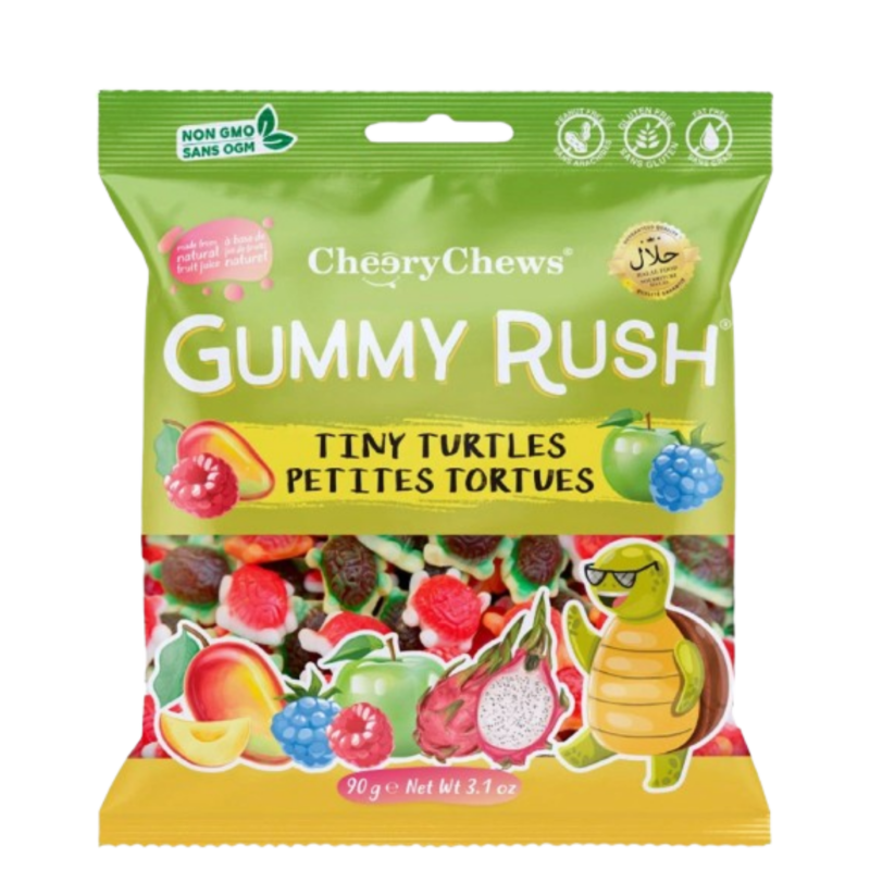Gummy Rush 90gm Tiny Turtles GR-0012