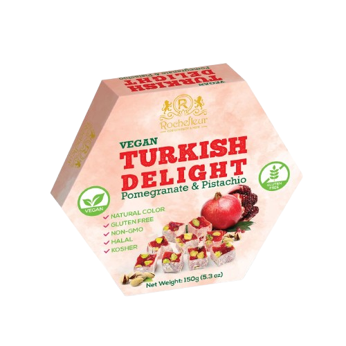 Turkish Delight 150gm Pomegranate & Pistachio GR-0043