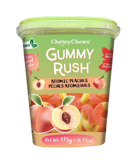 Gummy Rush 175gm Atomic Peach GR-0061