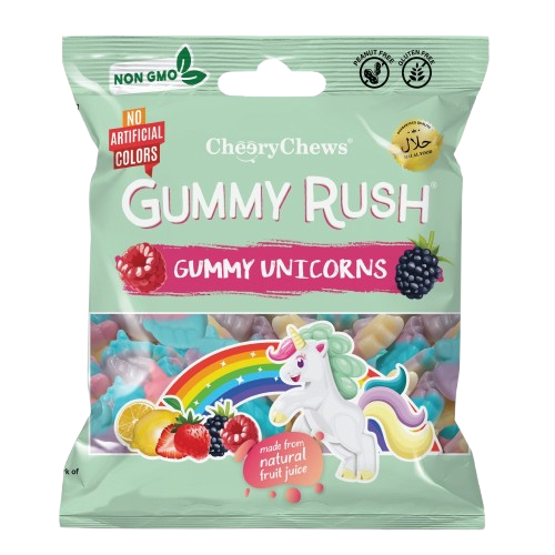 Gummy Rush 90gm Gummy Unicorns GR-0008