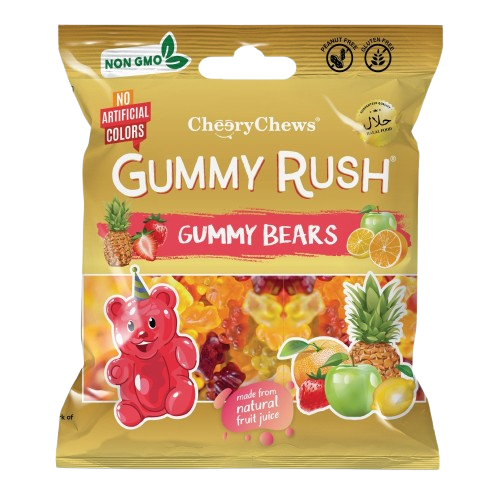 Gummy Rush 90gm Gummt Bears GR-0007