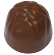 Chocolate Swirl Dome DXB-0031